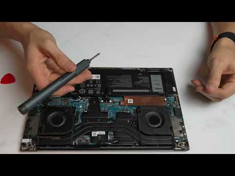 Dell Mobile Precision 5470 Disassembly & Tare down (2023) (SSD Upgrade, Battery Replacement)