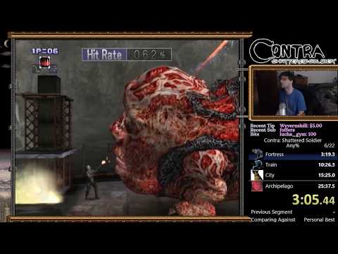 Contra: Shattered Soldier Any% speedrun in 25:26 [former WR]