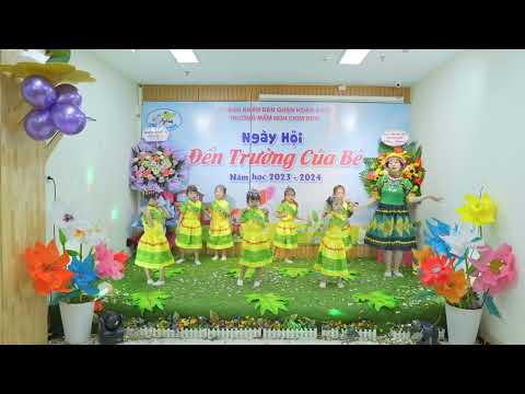 Chương trình văn nghệ “Ngày hội đến trường của bé” Năm học 2023 - 2024 tại Trường Mầm non Chim Non