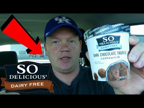 So Delicious Cashew Milk Dark Chocolate Truffle Non Dairy (Reed Reviews)