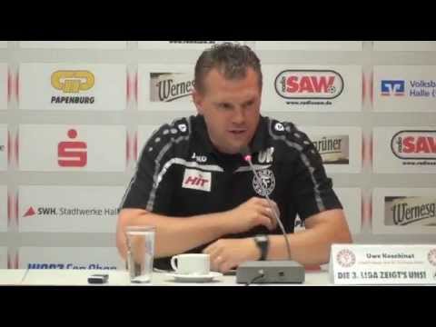 FortunaTV - Die Pressekonferenz nach dem Sieg beim Halleschen FC