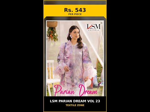 Lsm Parian Dream Vol 23 - Stitched Suits – product video thumbnail