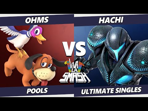 Viva la Smash - ohms (Duck Hunt) Vs. HACHi (Dark Samus, Joker) SSBU Ultimate Tournament