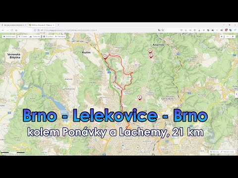 Elektrokolo : Cyklotrasa Brno - Lelekovice - Brno