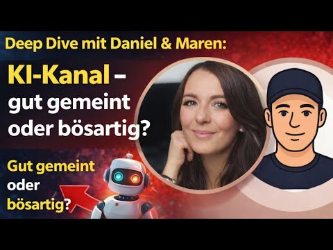 Deep Dive mit Daniel & Maren: Drama YouTube Neuer KI-Kanal – gut gemeint oder bösartig? Eure Meinung