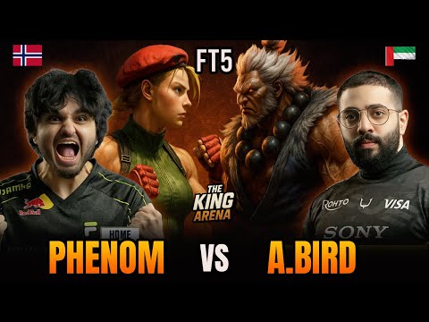 🔥 FT5 ▰ ANGRYBIRD (Akuma) vs PHENOM (Cammy) ▰ Street Fighter 6 | High-Level Set 🔥