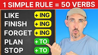 GERUND or INFINITIVE? Choose the right one with 50 common verbs!