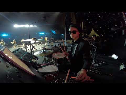 BẬT TÌNH YÊU LÊN - TĂNG DUY TÂN, HOÀ MINZY | LIVE AT LSXMA 2023 | NHAT HAO #drumcam