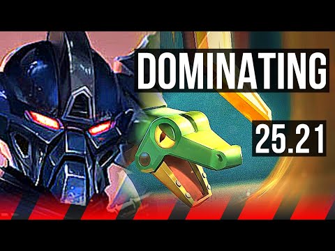 AATROX vs RENEKTON (TOP) | 10/2/5, Dominating | KR Diamond | 25.21