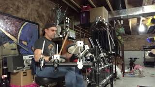 Slit Skirts drum Cover, Pete Townsend