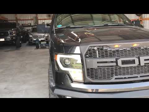 How to wire Spyder Headlights for 09-14 F-150! Wire color code for F-150 running lights!