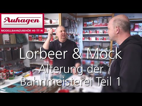 Lorbeer & Mock - Teil 1 Alterung der Bahnmeisterei mit Rampe