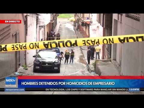 Detienen a 2 hombres involucrados en homicidio de empresario en el Casco Viejo
