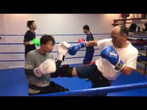 JKF池下スパーリング風景