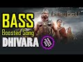 Dhivara - Bass Boosted Song - Telugu - Bahubali - Prabhas - Anushka-Use 🎧 4 Better Audio Experience