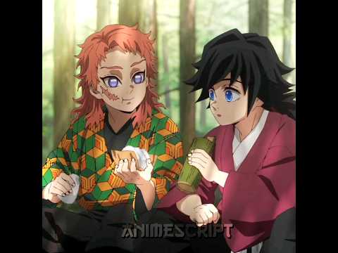 Giyu and Sabito 💔 😢 #demonslayer #hashiratrainingarc