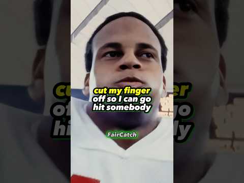 Michael Irvin on Ronnie Lott CUTTING his FINGER OFF to FINISH the NFL GAME! 🖖🏼✂️🏈 #nfl  #shorts