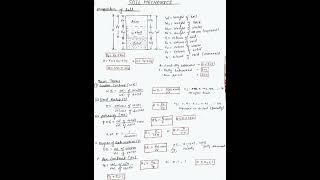 Soil Mechanics | Important basic formula | important relationship| Civil Engineering