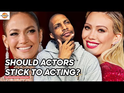 Should actors STOP trying to make music careers happen? 🤔