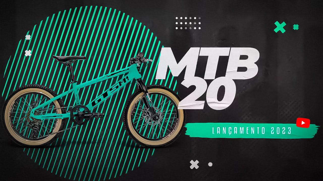 Bicicleta GTSM1 MTB20 Câmbio Shimano 7v Freio a Disco