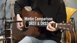 Video thumbnail for Martin DRS1 VS Martin DRS2 by WM SOUND Guitars 원미사운드