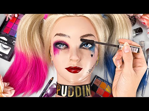 Ugly to Beauty *The Harley Quinn Crazy Head Transformation*