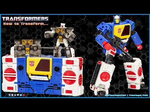 "Dropping the bass!" Transformers: Legacy Evolution Voyager Twincast & Rewind | HNE Toys