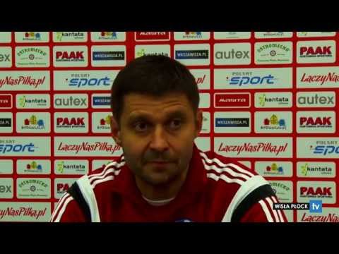 Konferencja po meczu Zawisza Bydgoszcz - Wisła Płock