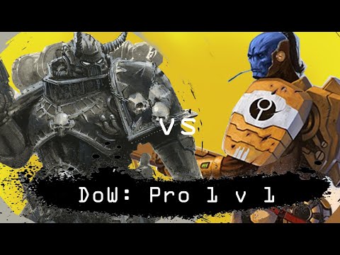 Dawn of War Pro Mod 1 v 1  Tau (Matu) vs Chaos Space Marines (Murph)