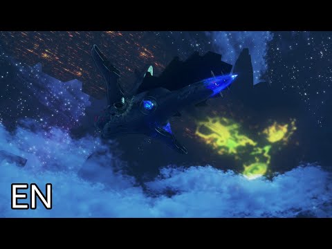 Xenoblade Chronicles Definitive Edition Cutscene 128 – Flying Into the Mechonis – ENGLISH