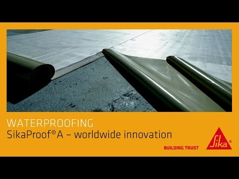 SikaProof®-A – Pre-applied fully-bonded membrane system