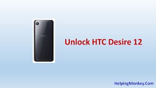 How to Unlock HTC Desire 12 - When Forgot Password