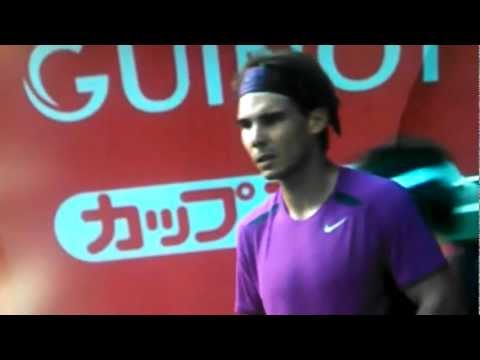 Rafa Nadal  vs Mardy Fish Japan open 2011