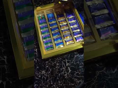 Unboxing Cadbury dairy milk silk 24 premium miniature