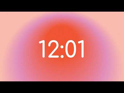 Red Aura Pomodoro Technique 25 Minute Timer with 5 Minute Breaks | Study and Focus timer