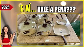 ✅[AVALIAÇÃO REAL]✅ Conjunto de PANELAS Ceramic Life Smart Plus BRINOX | PANELAS BRINOX Vale a Pena?