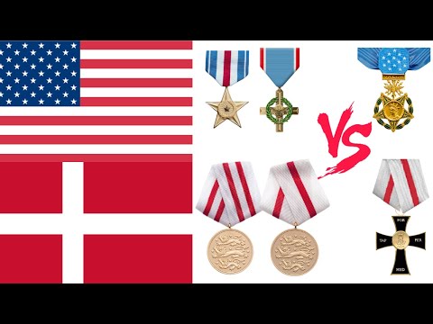 Denmark Vs USA — Who Has The Best Military Medals?