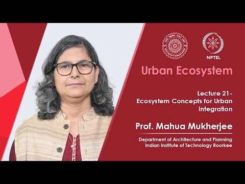 Lecture 21: Ecosystem Concepts for Urban Integration