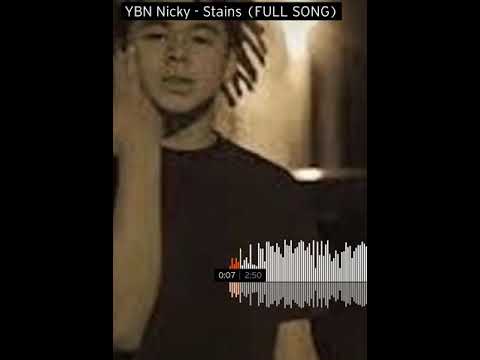 Ybn Nicky-Stains🏃🏿‍♂️💨💵
