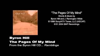 Byron Hill - The Pages Of My Mind