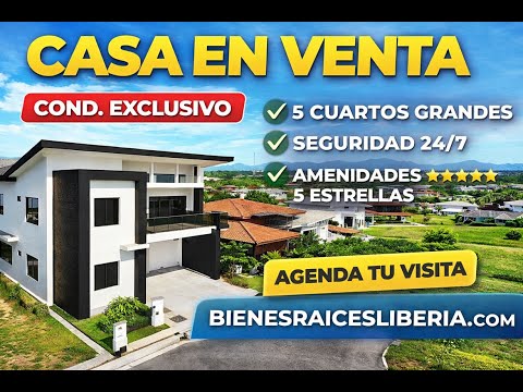 🏡 Casa en Venta en Condominio Parque del Encino | Liberia, Guanacaste