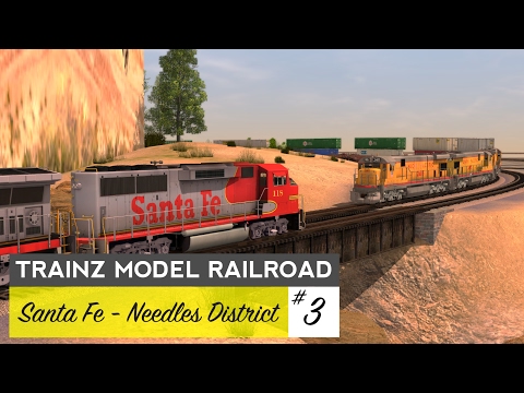 Trainz Model Railroad #3 - Needles District