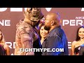 SHANNON BRIGGS RAMPAGE JACKSON TRADE HEATED WORDS DURING FIRST FACE TO FACE ENCOUNTER