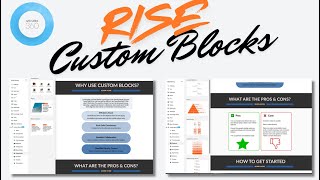 STOP! How to PROPERLY use Custom Blocks in RISE | Articulate RISE Custom Blocks Tutorial