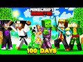 100 Days But MOBS ARE EXTREMELY OP In Hardcore Minecraft