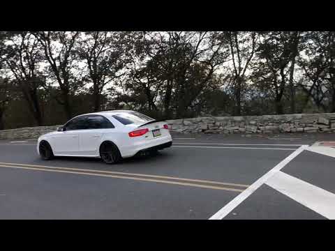 Audi B8.5 S4 AWE Track Exhaust with Non-Resonated Downpipes