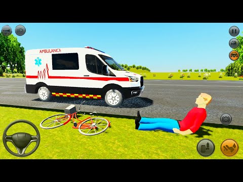 Ambulance Driving Simulator 2021 #2 - Emergency Van Minibus - Android Gameplay