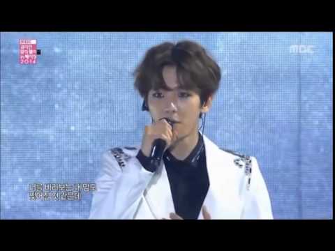(MR Removed) 141207 K Music Wave EXO Moonlight