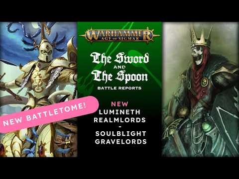 NEW Lumineth Realmlords v Soulblight Gravelords #games #ageofsigmar #newaos #ageofsigmar #adwip