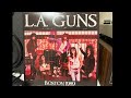 LA Guns Dirty Luv . 1989 Boston